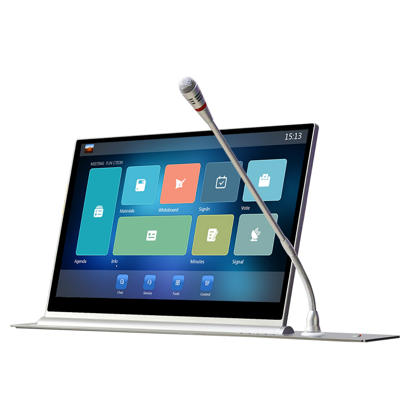 СКД мониторы жасырын үстелді көтеруге арналған қағазсыз конференция жүйесі